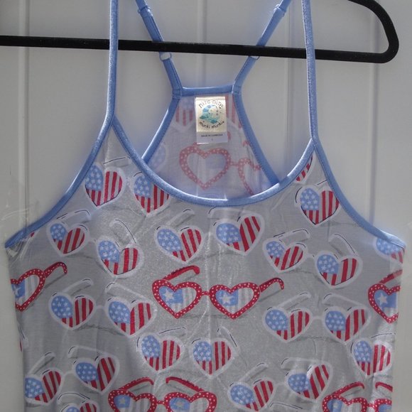 Nite Munki USA Sunglasses Patriotic Nightgown - Picture 2 of 3